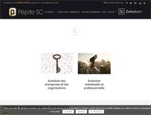 Tablet Screenshot of pepite-sc.com